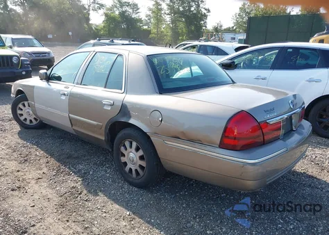 2004 Mercury Grand Marquis Ls from USA, damaged, VIN 2MEHM75W54X695224